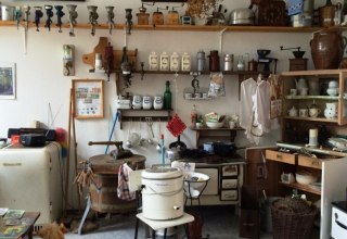 Kuriose Ausstellungsstücke in der Heimatstube Priepert, © Manfred Giesenberg Kuriose Ausstellungsstücke in der Heimatstube Priepert, © Manfred Giesenberg