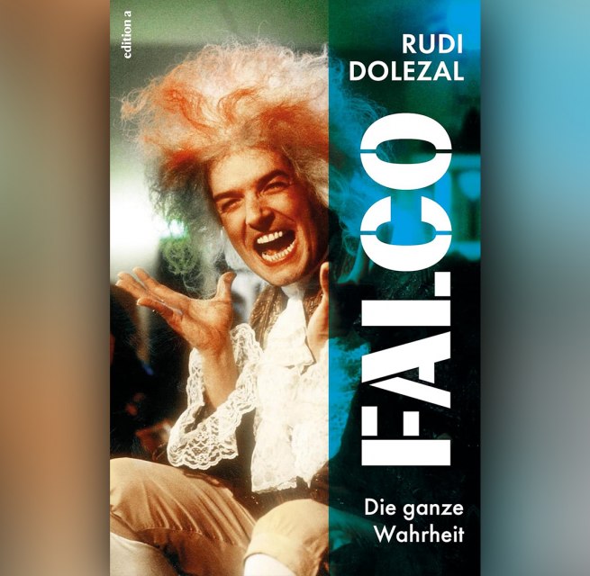 »Falco – Die ganze Wahrheit« // © Foto / Buchcover bereitgestellt: Rudi Dolezal / rudisworld.com »Falco – Die ganze Wahrheit« // © Foto / Buchcover bereitgestellt: Rudi Dolezal / rudisworld.com