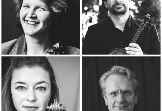 Elisabeth Weber - Violine,
Piotr Szumieł - Viola,
Antoaneta Emanoilova - Violoncello,
Stephan Imorde - Klavier, © Elisabeth Weber Elisabeth Weber - Violine,
Piotr Szumieł - Viola,
Antoaneta Emanoilova - Violoncello,
Stephan Imorde - Klavier, © Elisabeth Weber