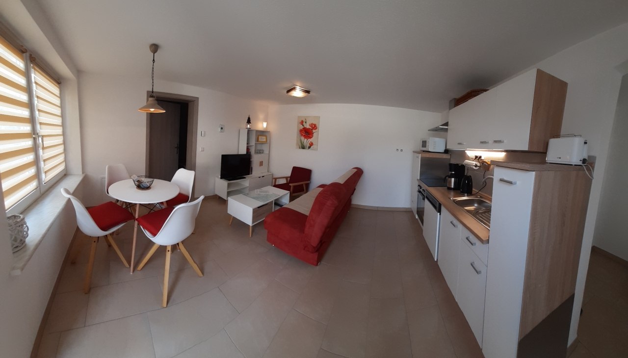 Wohn- und Küchenbereich, © Sabine Wolf