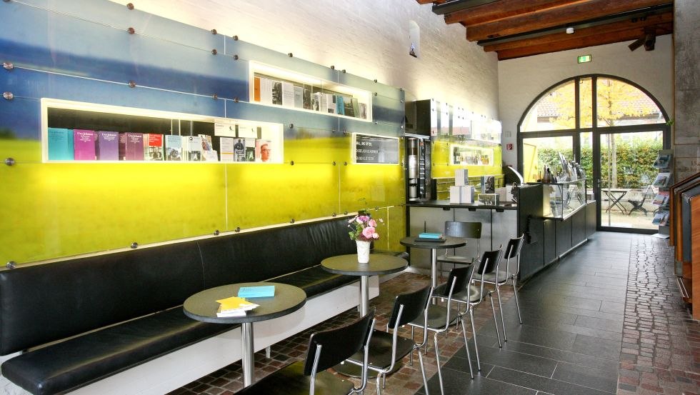 Eingangsbereich des Literaturhauses Uwe Johnson, &copy; Literaturhaus &bdquo;Uwe Johnson&ldquo;, Silke Winkler