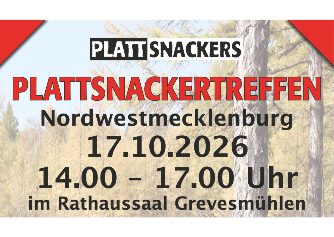 Plakat der Veranstaltung // © Stadt Grevesmühlen Plakat der Veranstaltung // © Stadt Grevesmühlen