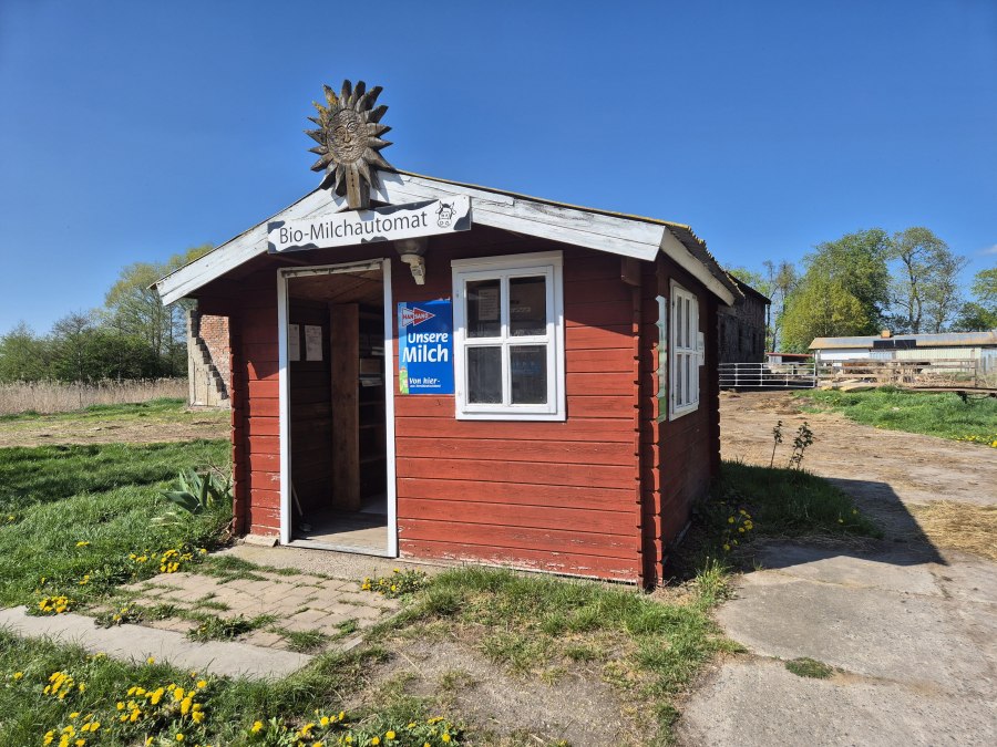 Bio-Milchautomat, © Gina Schulenberg Bio-Milchautomat, © Gina Schulenberg