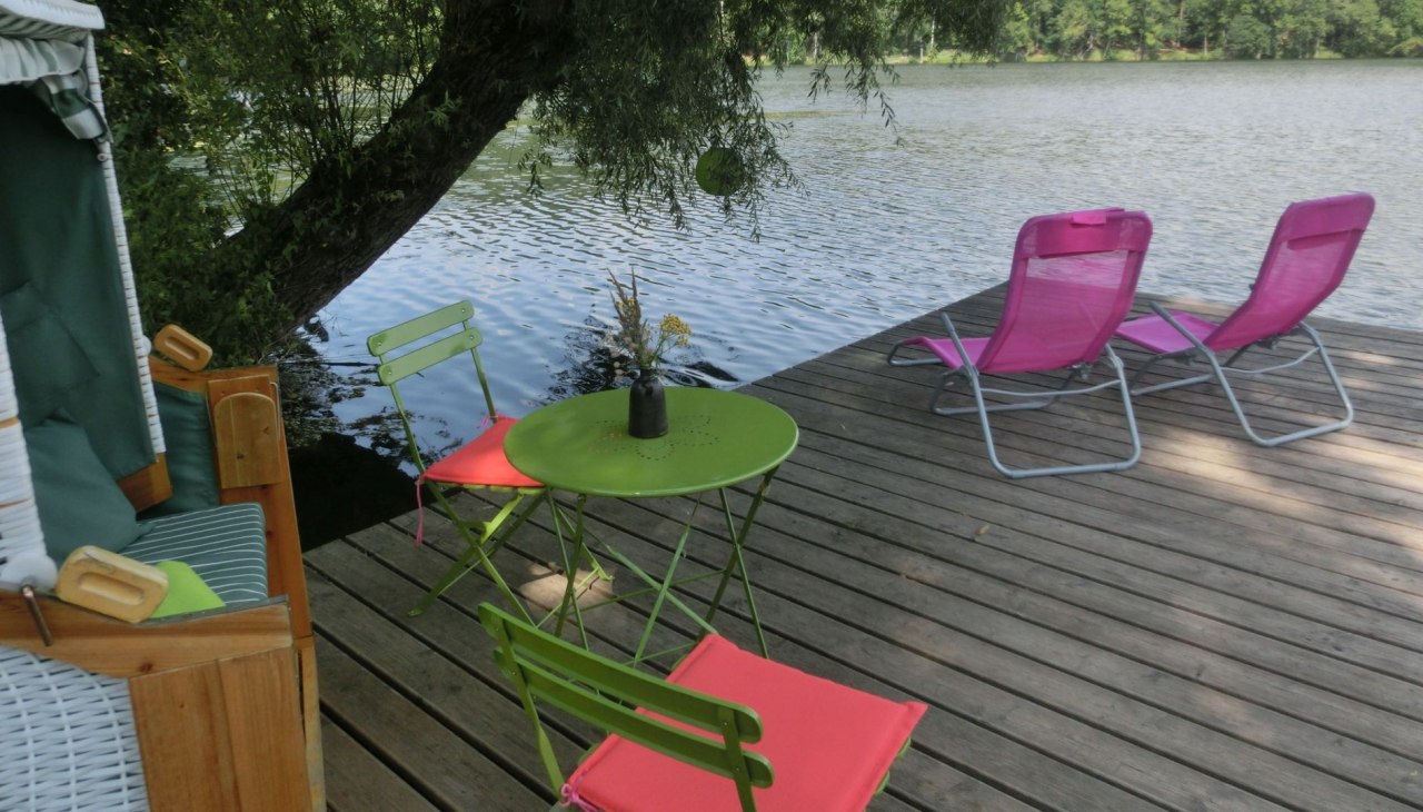 Entspannte Ruhe am See, &copy; Ferienhaus am Gadowsee/Antje Grunert