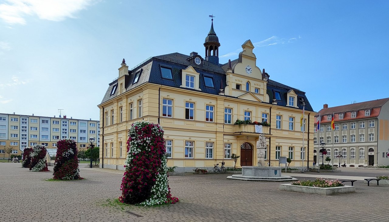 Rathaus Demmin, &copy; Hansestadt Demmin