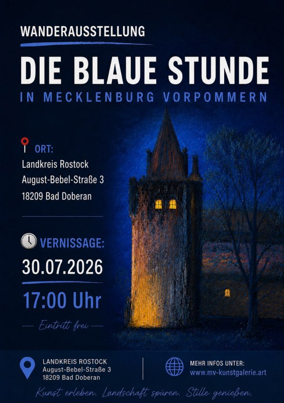 Plakat zur Veranstaltung // © Eigenes Werk; MV-Kunst Galerie am Mammutbaum Plakat zur Veranstaltung // © Eigenes Werk; MV-Kunst Galerie am Mammutbaum