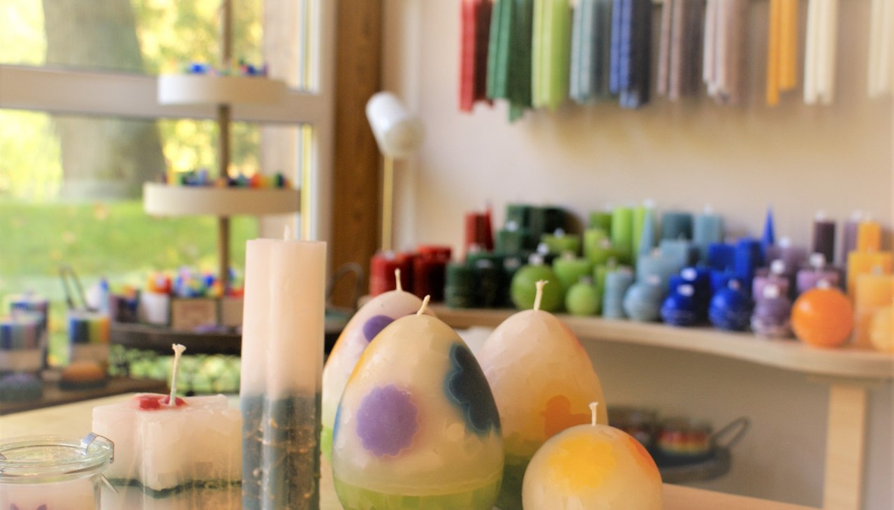 Kerzen gießen und ziehen für jeden Anlass, © Ferienpark Seehof Kerzen gießen und ziehen für jeden Anlass, © Ferienpark Seehof