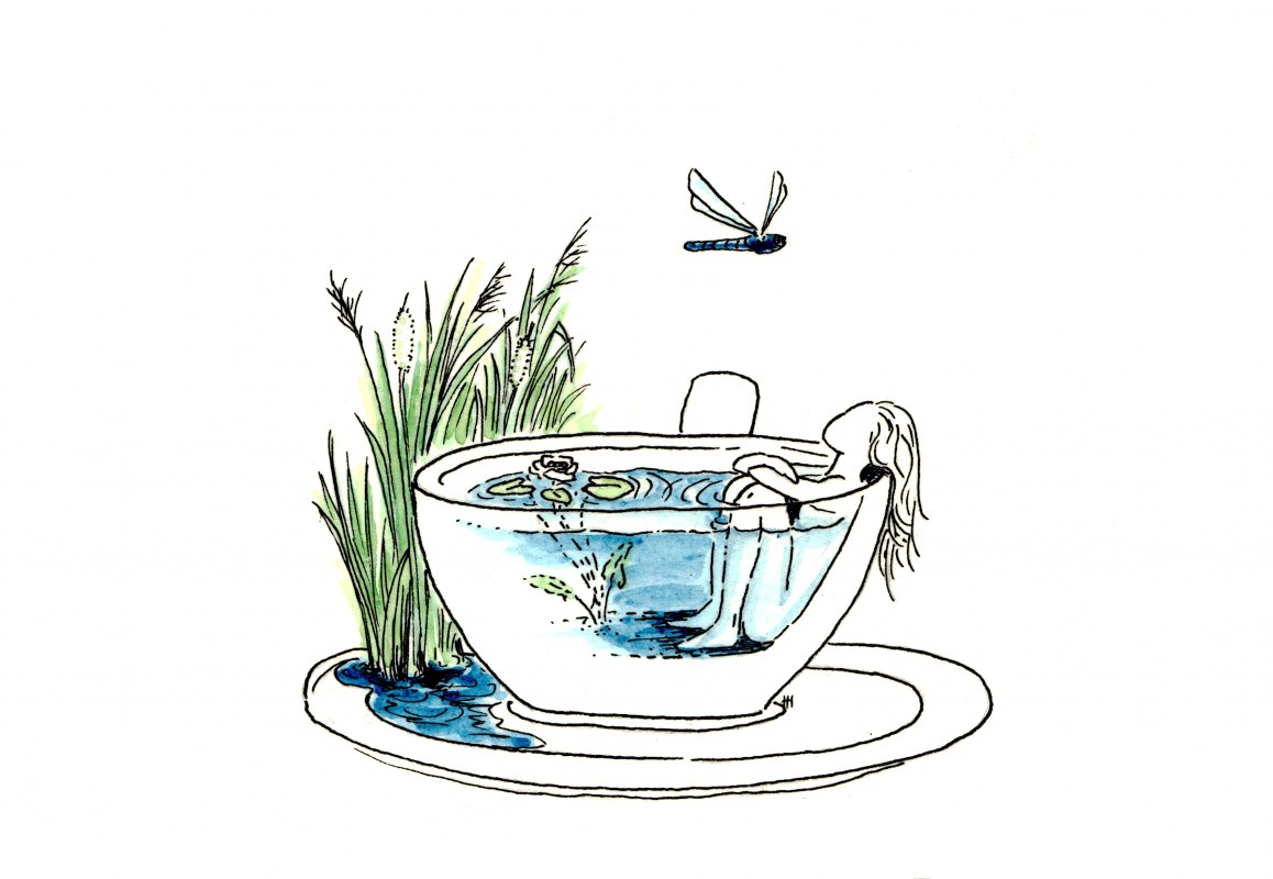 Tusche Aquarell 2021 // &copy; Hannah Holzgreve