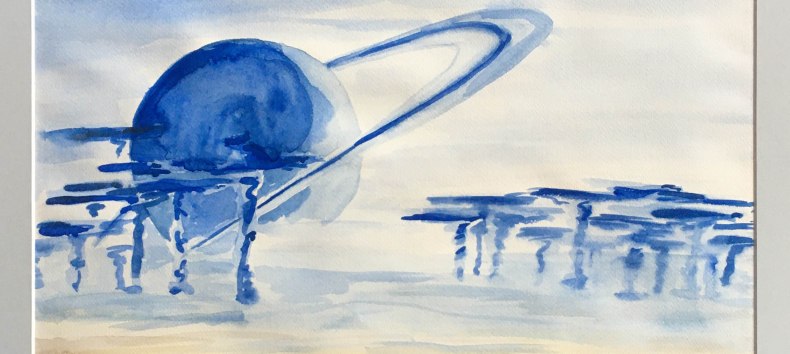 Aquarell-1993 // &copy; Gabriele Lenkeit
