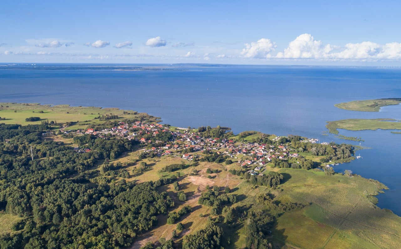 Altwarp von oben // &copy; Resort Stettiner Haff
