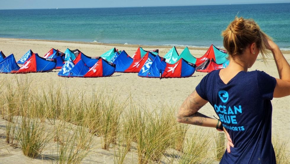Idealer Kitesurf-Strand in Rerik // © Oceanblue Watersports Idealer Kitesurf-Strand in Rerik // © Oceanblue Watersports