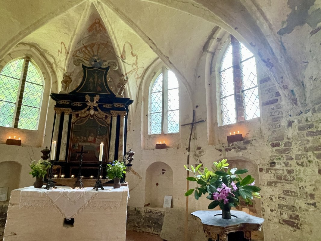 Altar // © Freundeskreis Kirche zu Landow e.V. Altar // © Freundeskreis Kirche zu Landow e.V.