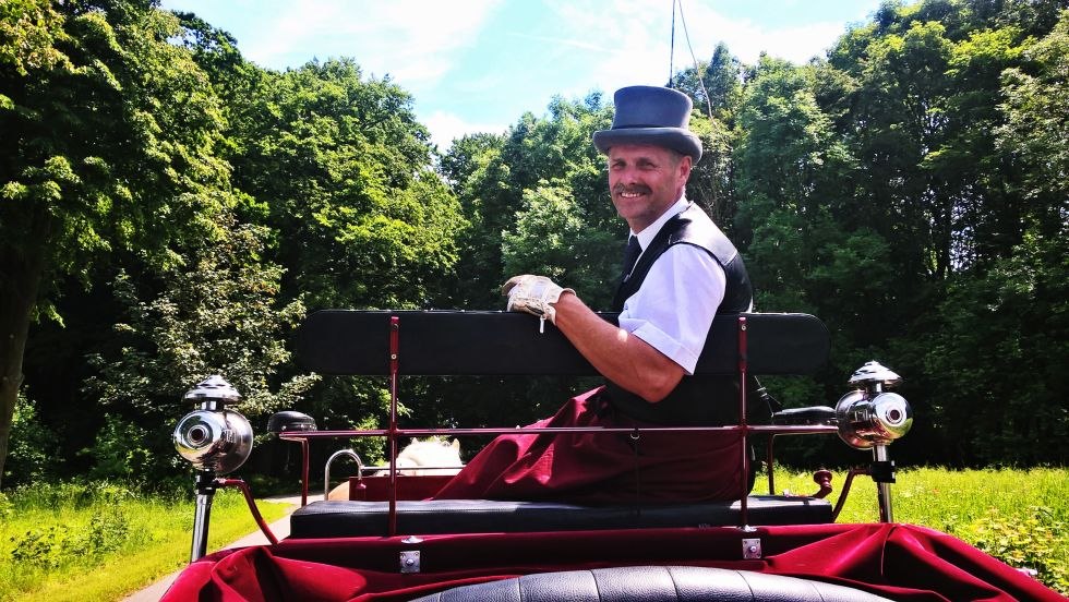 Mit Axel Peters und seinem Team die Natur in der Rostocker Heide naturnah erleben, &copy; Mecklenburger Kutsch- und Kremserfahrten/ Axel Peters