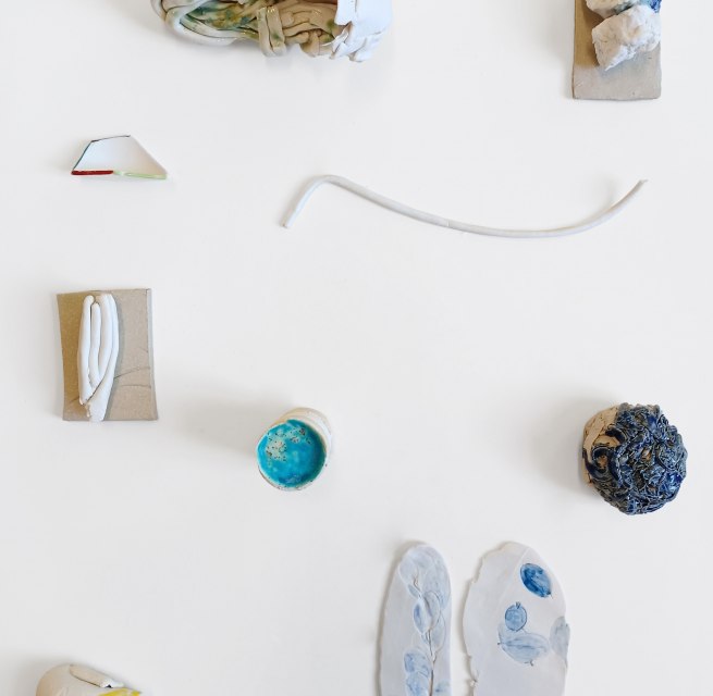 Dana JES: verschiedene keramische Objekte // © (c) Dana JES Dana JES: verschiedene keramische Objekte // © (c) Dana JES