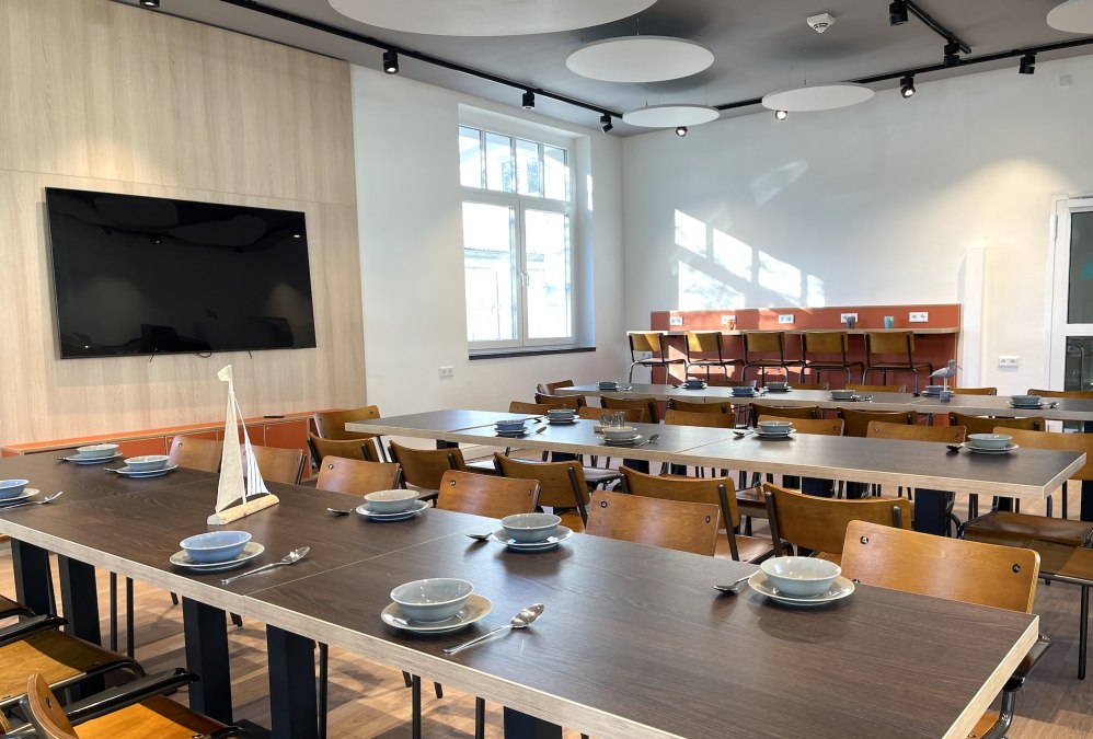 Tijd om te eten in de eetkamer, © ©AWO SANO Tijd om te eten in de eetkamer, © ©AWO SANO