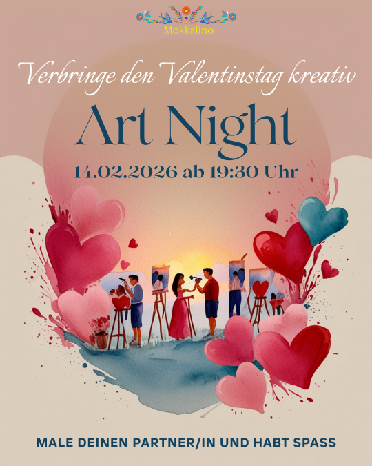 Instagram-Beitrag - Art Night, &copy; Mokkalino