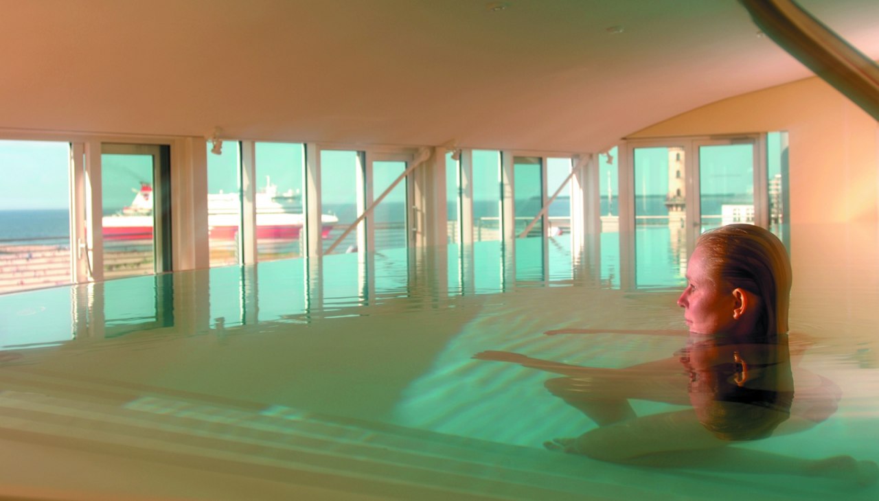 Blick aus dem Schwimmbad, © Hotel Hübner GmbH Blick aus dem Schwimmbad, © Hotel Hübner GmbH