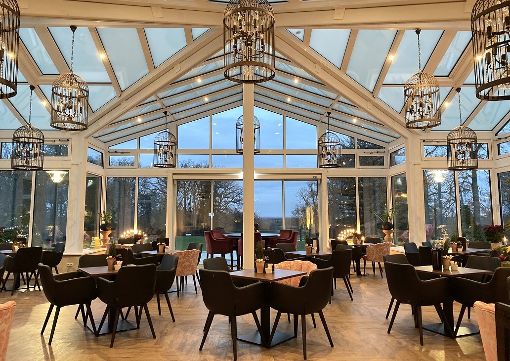 Wintergarten, © Fleesensee Schlosshotel GmbH Wintergarten, © Fleesensee Schlosshotel GmbH