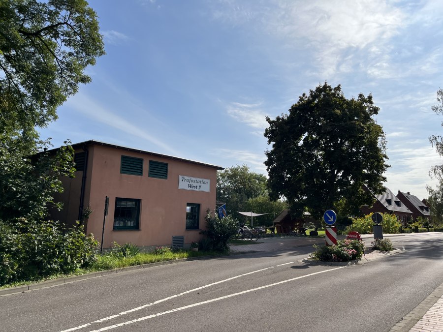 Radlerrast - Trafostation West II, © TDG Rechlin mbH