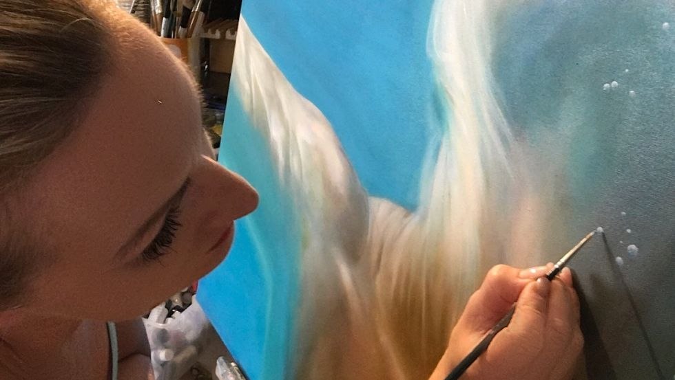 Aan het werk // &copy; Diana Stutzke