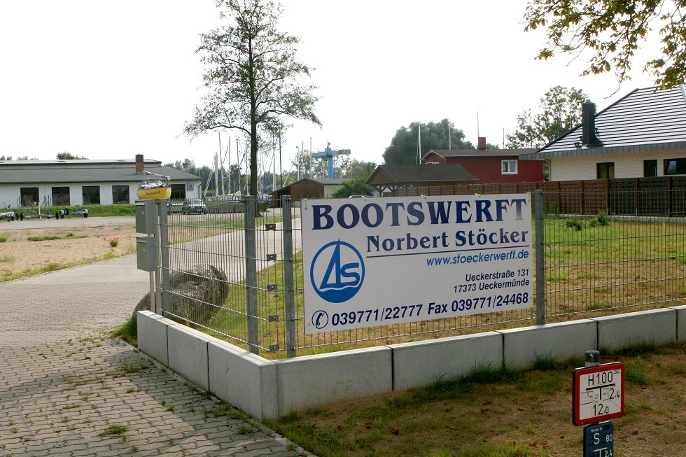Eingangsbereich zum Werftgel&auml;nde // &copy; Sabrina Wittkopf-Schade