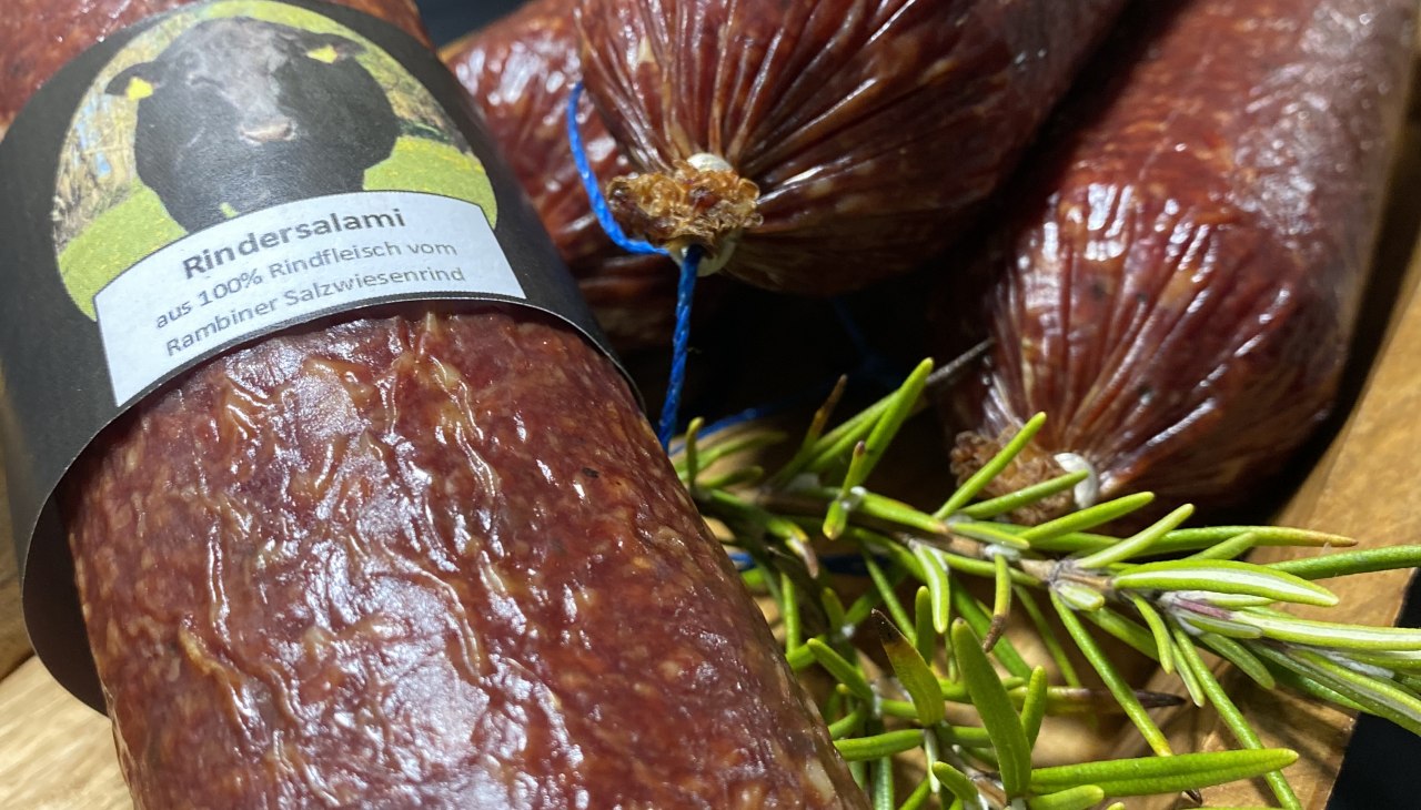 Rindersalami, © Rügener Landhandel Rindersalami, © Rügener Landhandel