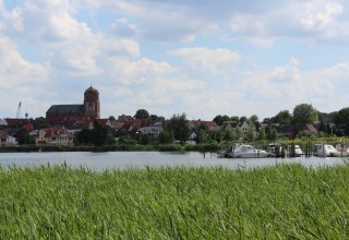 Stadtansicht Wolgast - Dreilindengrund am Peenestrom // &copy; tvv@bock.de