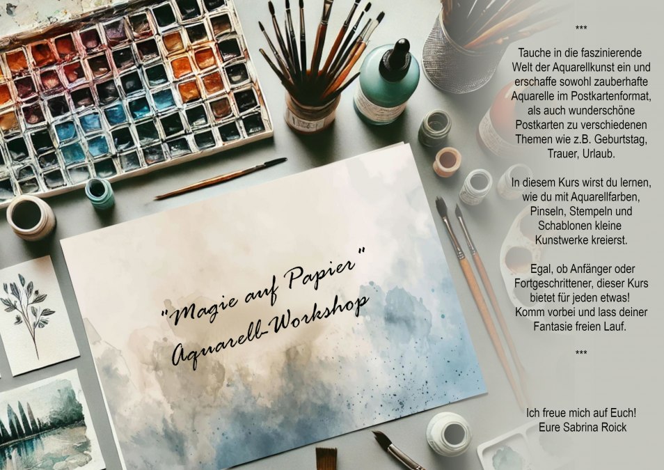 Aquarell(c)Das besondere Etwas, &copy; Das besondere Etwas