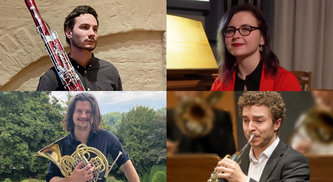 Ensemble »Splendido Vento«, © hmt Rostock (bereitgestellt) Ensemble »Splendido Vento«, © hmt Rostock (bereitgestellt)