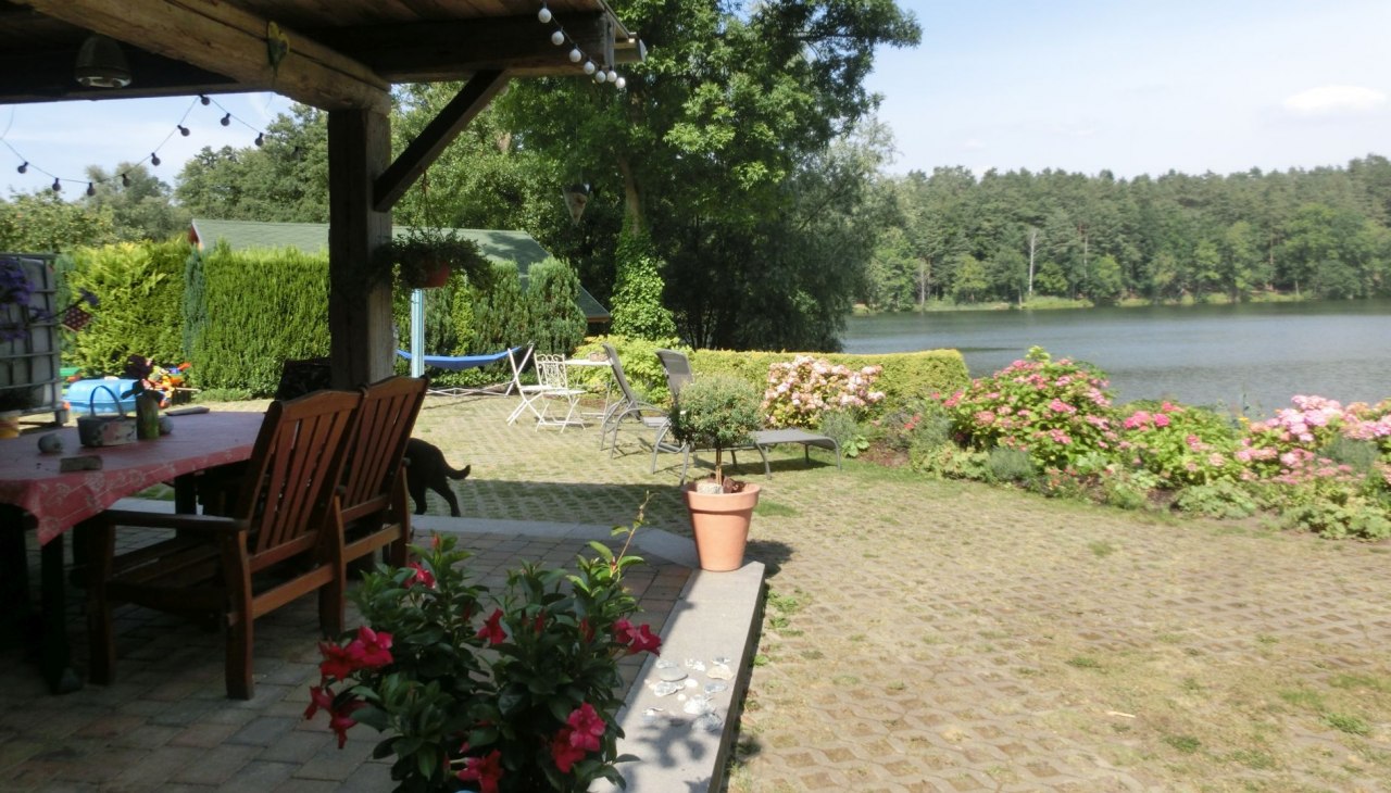 Platz am See, © Ferienhaus am Gadowsee/Antje Grunert Platz am See, © Ferienhaus am Gadowsee/Antje Grunert