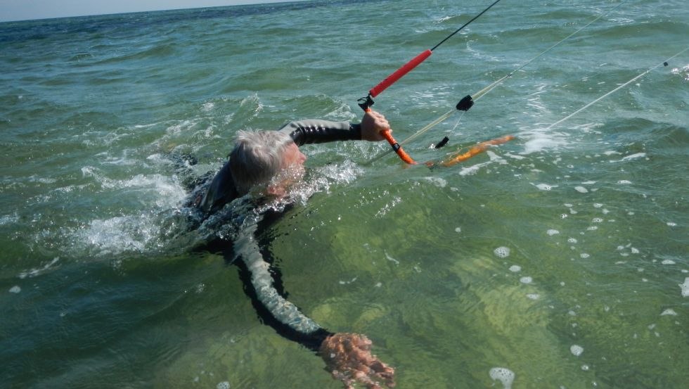 Bodydrag durchs saubere Ostseewasser // &copy; Andreas Hung