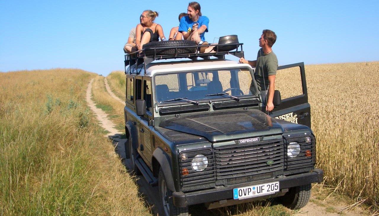G&auml;ste beobachten einen Seeadler, &copy; Gunnar Fiedler