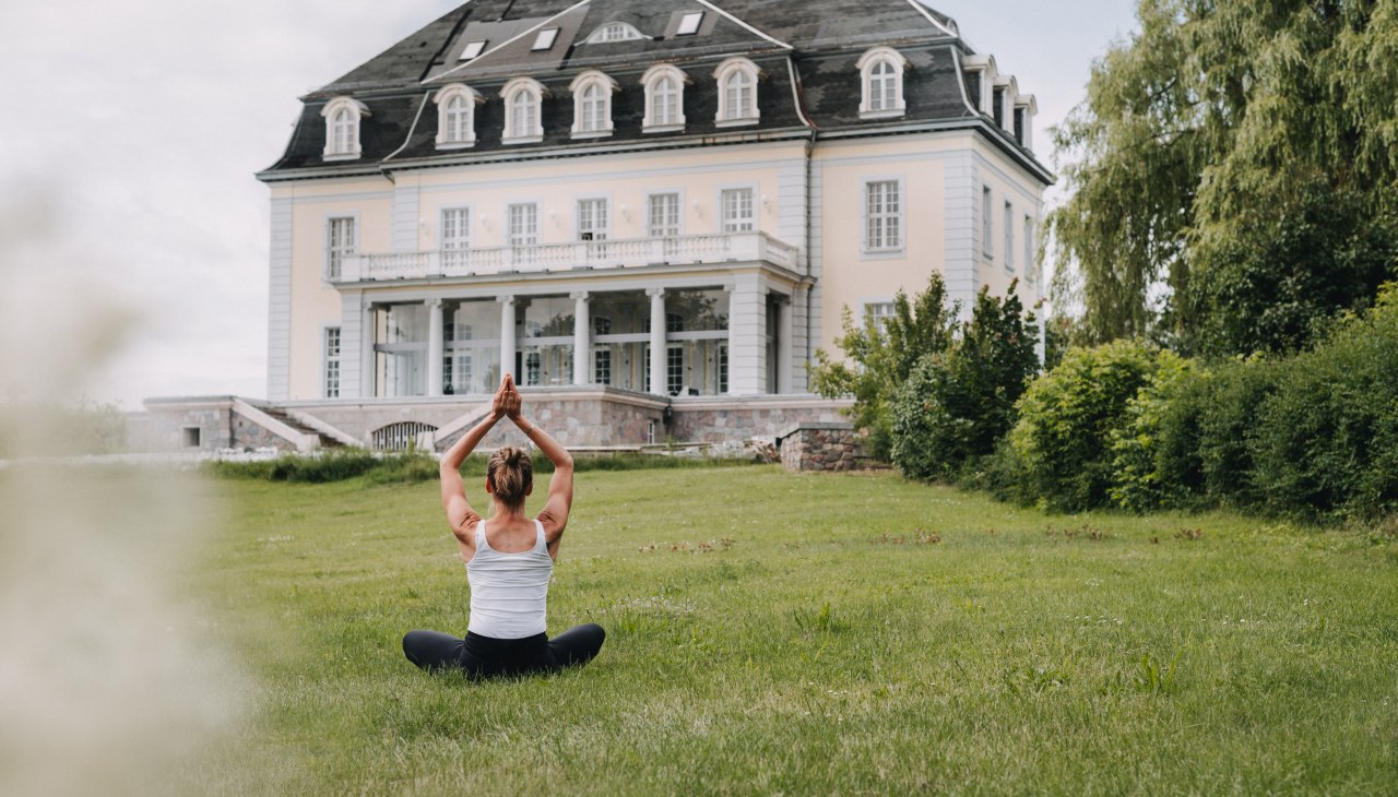 Yoga und Retreats im Reset Hotel Groß Plasten, © Reset Hotel Groß Plasten / Urte Sturm Yoga und Retreats im Reset Hotel Groß Plasten, © Reset Hotel Groß Plasten / Urte Sturm