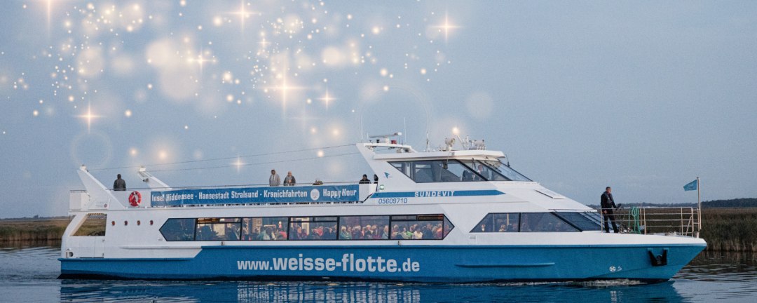 Adventsfahrten ab Hafen Stralsund, © Weiße Flotte GmbH