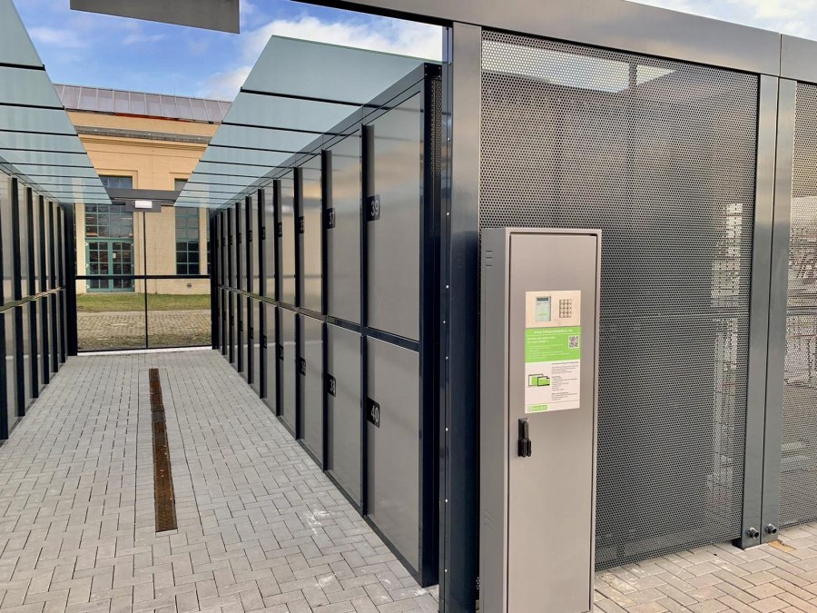 Radstation Greifswald, &copy; Gudrun Kr&uuml;ger