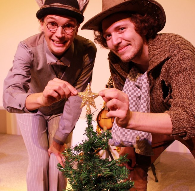Weihnachtliches Stalltheater für die ganze Familie // © Theaterwerft Weihnachtliches Stalltheater für die ganze Familie // © Theaterwerft