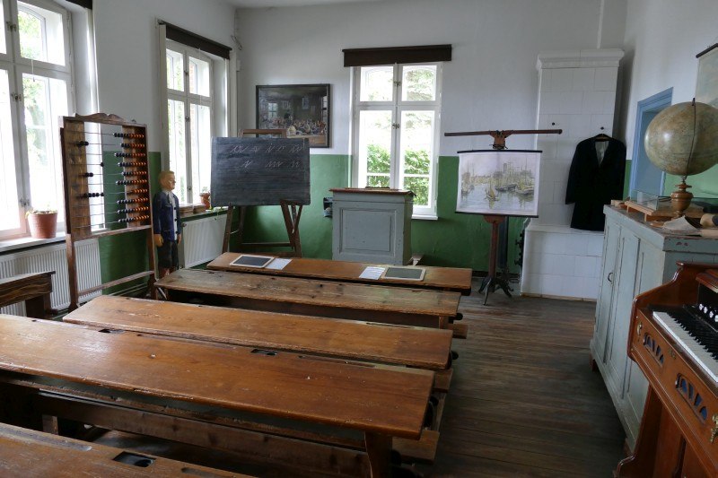 Das Klassenzimmer // © Landschulmuseum Göldenitz Das Klassenzimmer // © Landschulmuseum Göldenitz