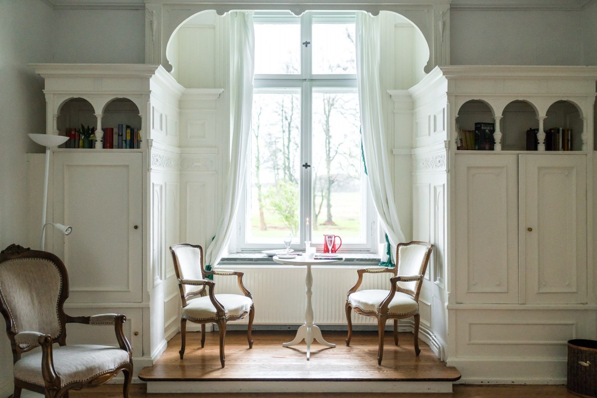 Stilvolles Interieur im Schloss L&uuml;hburg // &copy; DOMUSimages - Alexander Rudolph