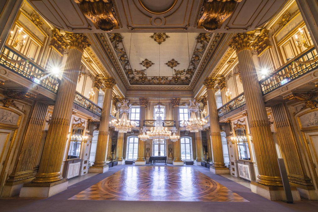 Beeindruckender Empfang im Schloss Ludwigslust, © SSGK MV / Timm Allrich Beeindruckender Empfang im Schloss Ludwigslust, © SSGK MV / Timm Allrich