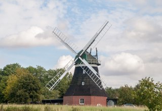 die idyllisch gelegene M&uuml;hle Nantrow // &copy; Frank Burger