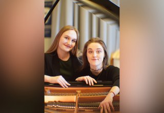 Varvara Kostenko und Yaroslava Osadcha // © hmt Rostock (bereitgestellt) Varvara Kostenko und Yaroslava Osadcha // © hmt Rostock (bereitgestellt)