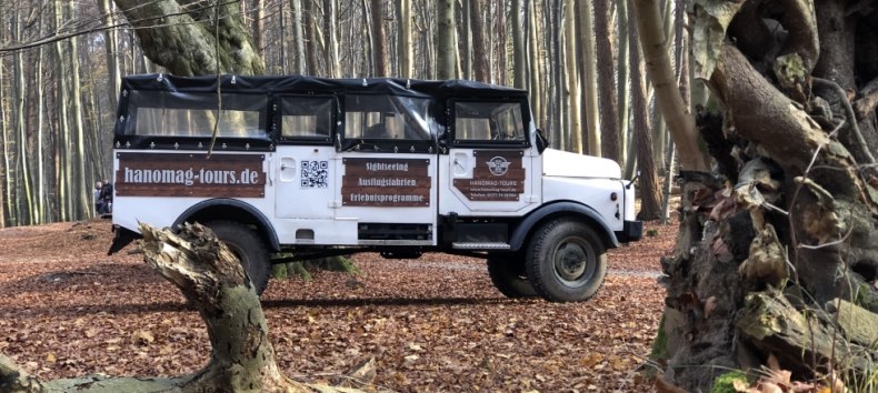 Ihr uriges Reisegef&auml;hrt - ein Hanomag, &copy; Volker Barthmann