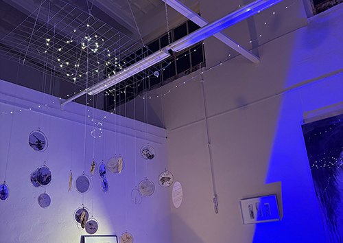 Raum der Ateliergemeinschaft Stralsund.Dänholmstrasse 7, © Michaela Gruse