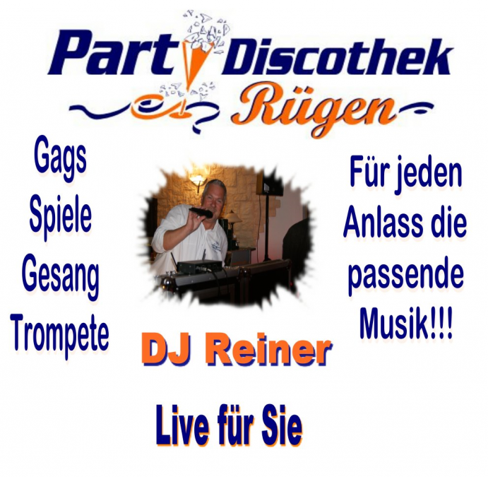 DJ Reiner, &copy; Plakat