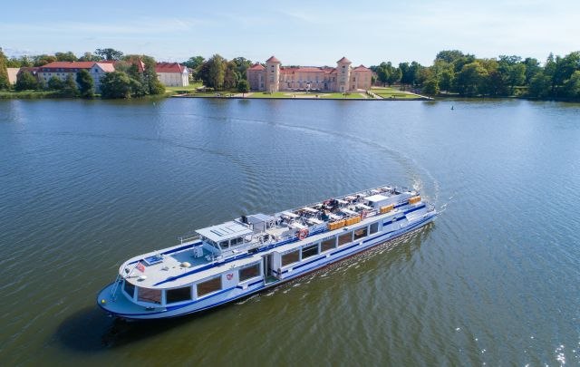Passagiersvaart Rheinsberg // &copy; Reederei Halbeck