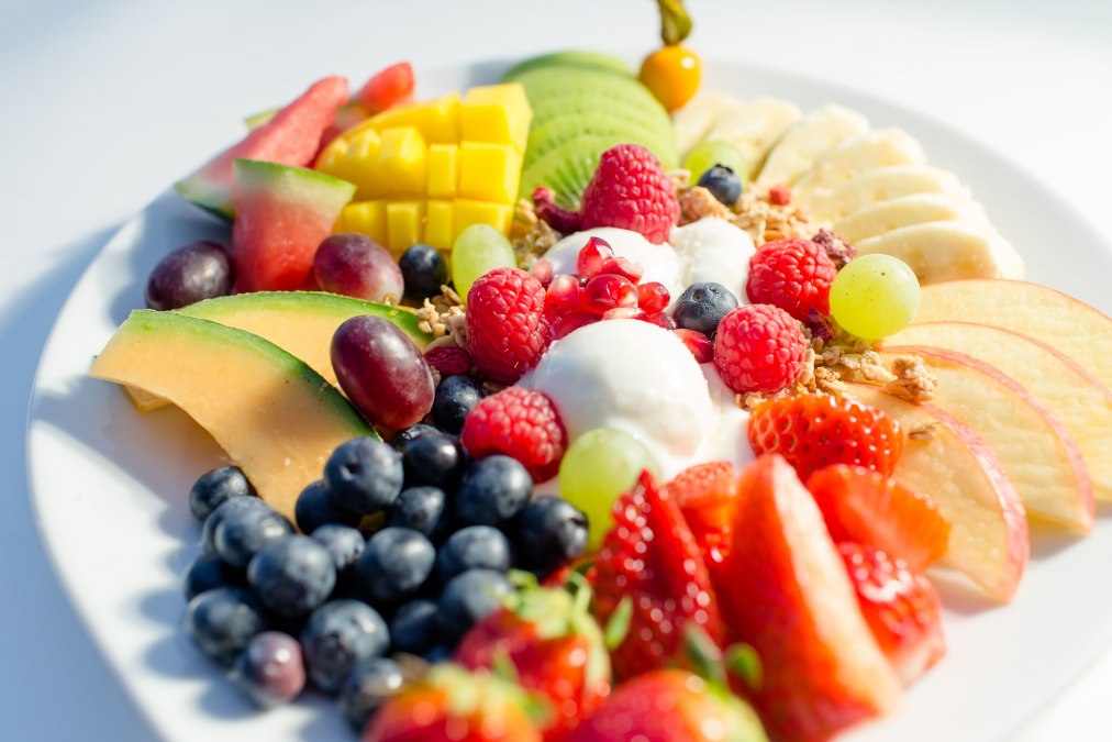 Gesunder Eis-Obstteller, © Nadine Rupp Gesunder Eis-Obstteller, © Nadine Rupp