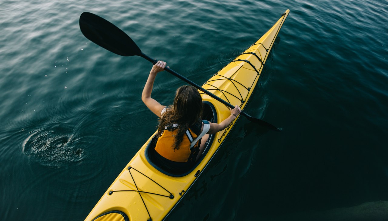Neue Herausforderungen annehmen, das Kajak sicher beherrschen, © Cherie Birkner Neue Herausforderungen annehmen, das Kajak sicher beherrschen, © Cherie Birkner