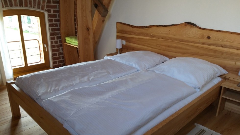 Gemütliche Ferienwohnung auf dem Landgut Lischow // © LANDURLAUB Gemütliche Ferienwohnung auf dem Landgut Lischow // © LANDURLAUB