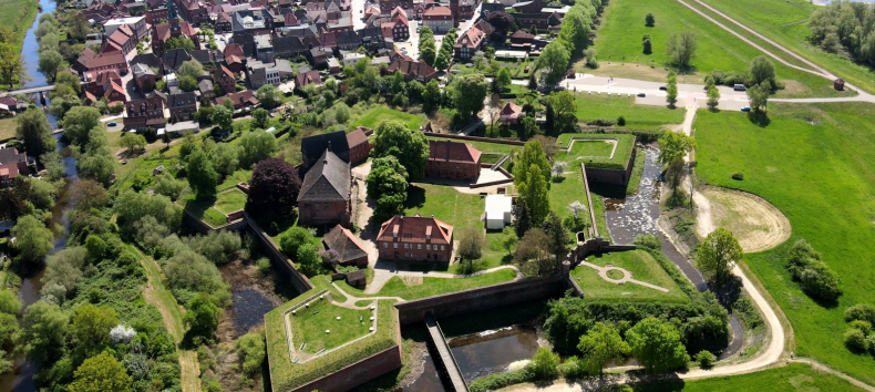 Luftbild Festung D&ouml;mitz // &copy; Stadt D&ouml;mitz