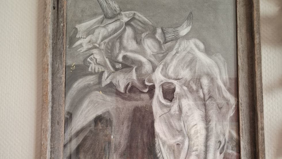 Zeichnungen und Malereien, © Christiane Veltens Zeichnungen und Malereien, © Christiane Veltens